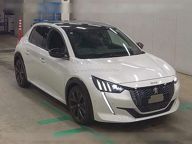 Peugeot 208 2021, auction grade 4