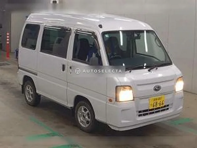 Subaru Sambar Van 2010, auction grade 3.5