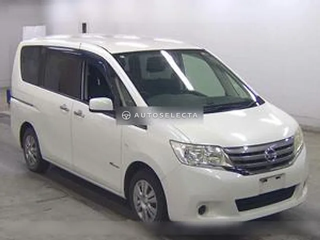 Nissan Serena 2012, auction grade 3.5