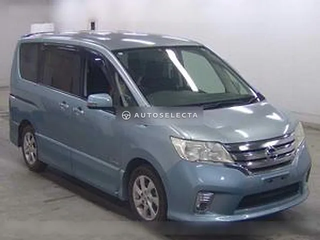 Nissan Serena 2013, auction grade 3.5