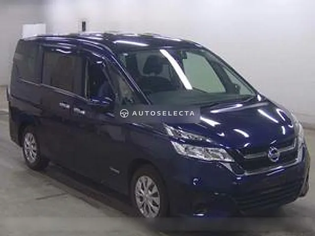 Nissan Serena 2016, auction grade 3.5