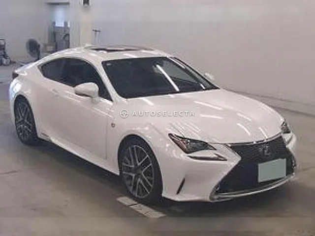 Lexus RC 2015, auction grade 4.5