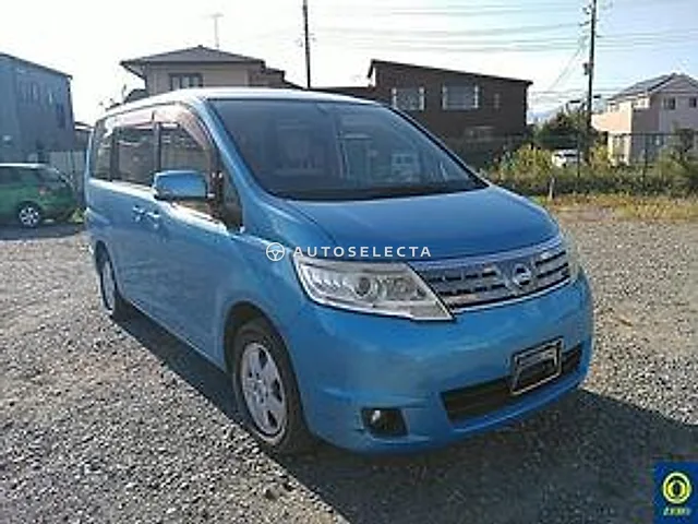Nissan Serena 2009, auction grade 3