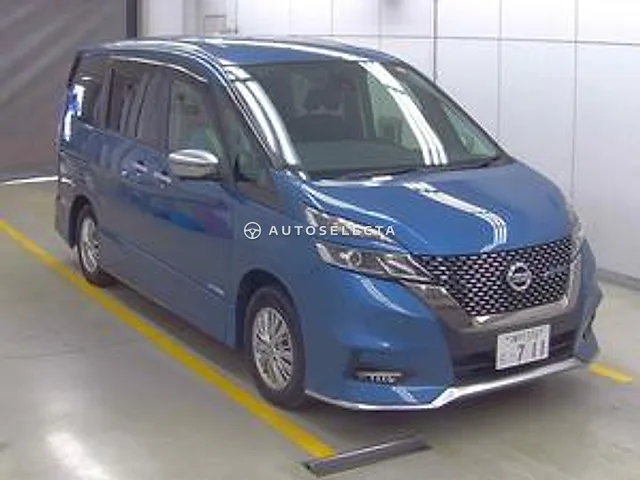 Nissan Serena 2018, auction grade 3.5
