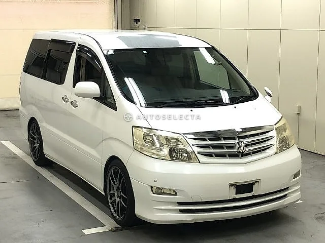 Toyota Alphard 2008, auction grade 3.5