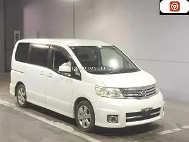 Nissan Serena 2007, auction grade 3.5
