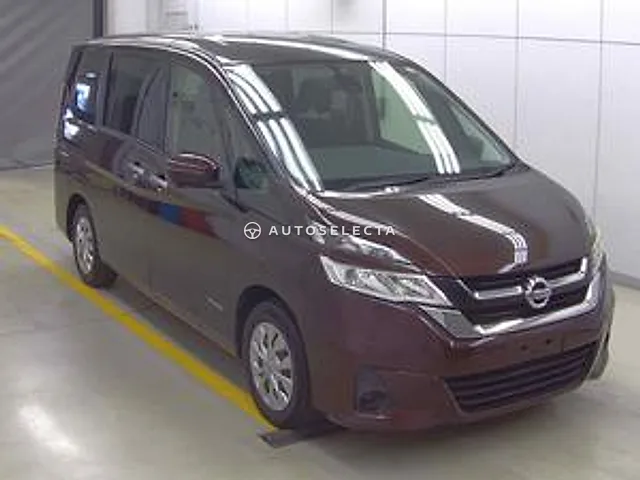 Nissan Serena 2017, auction grade 3