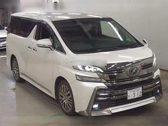 Toyota Vellfire 2015, auction grade 3.5