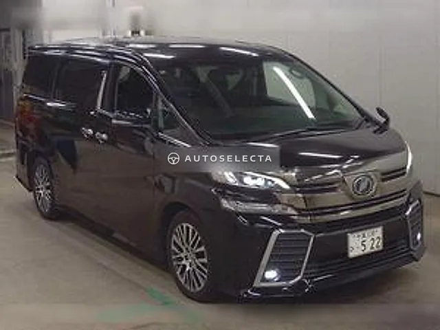 Toyota Vellfire 2016, auction grade 3.5
