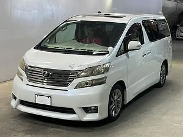 Toyota Vellfire 2011, auction grade 3.5