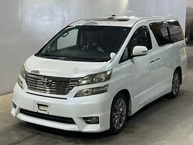 Toyota Vellfire 2011, auction grade 3.5