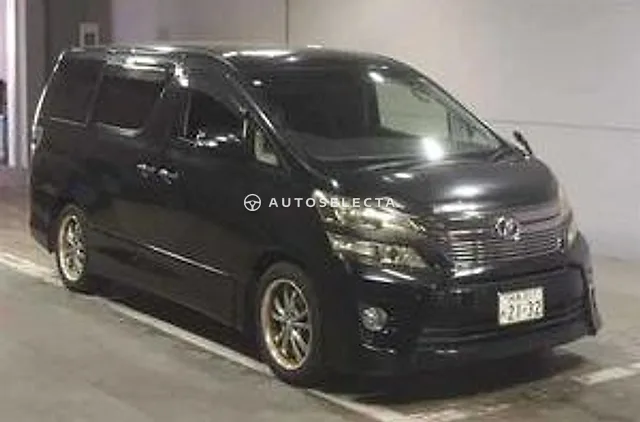 Toyota Vellfire 2012, auction grade 3.5