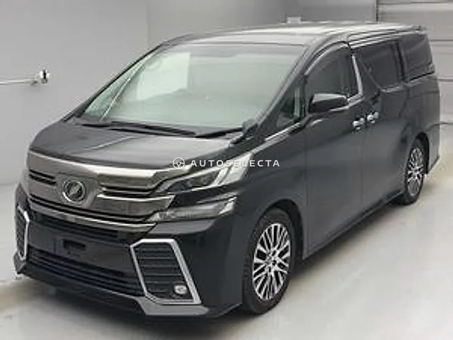Toyota Vellfire 2015, auction grade 3.5