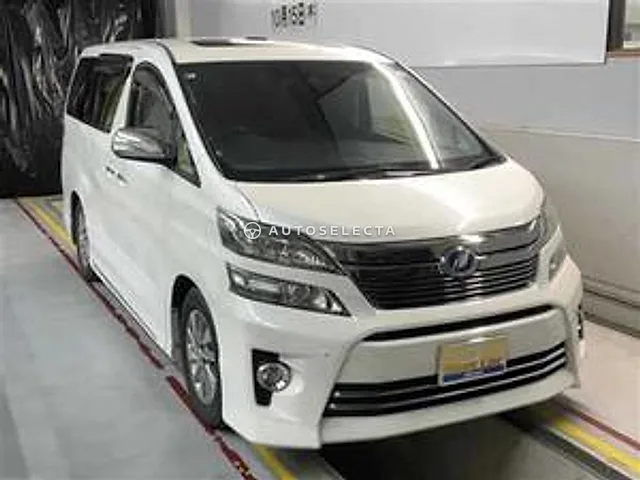 Toyota Vellfire 2012, auction grade 3.5