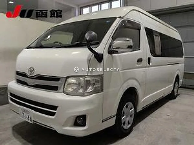 Toyota Hiace 2013, auction grade 3.5
