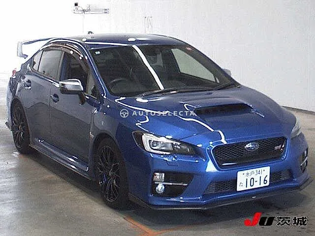 Subaru WRX STI Type S 2015, auction grade 4