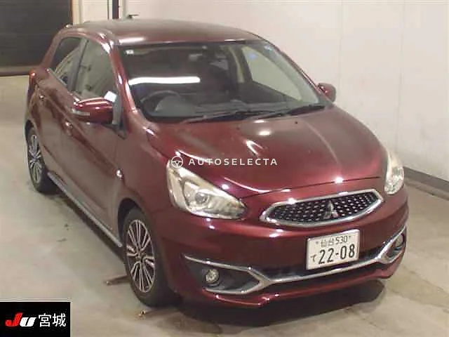 Mitsubishi Mirage 2017, auction grade 3.5