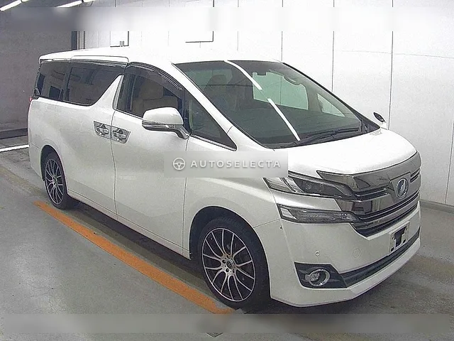 Toyota Vellfire Hybrid 2015, auction grade 3.5