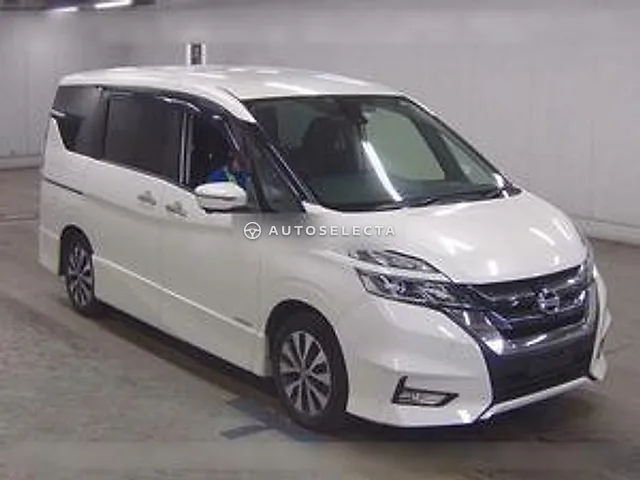 Nissan Serena 2019, auction grade 3.5