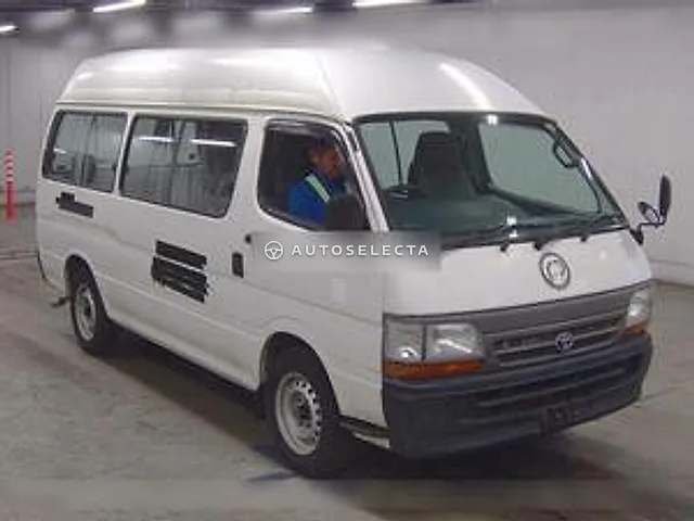 Toyota Hiace Commuter 2003, auction grade 3.5