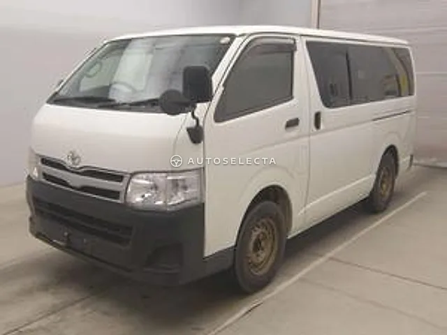 Toyota Hiace Van 2013, auction grade R