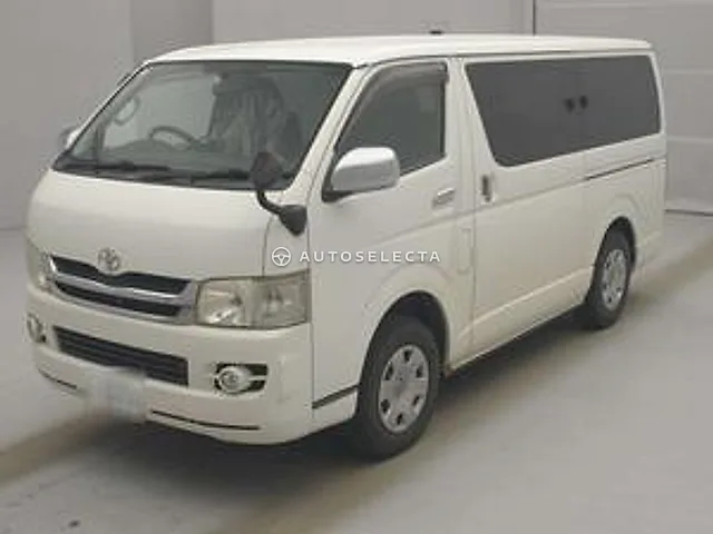 Toyota Hiace Van 2010, auction grade R