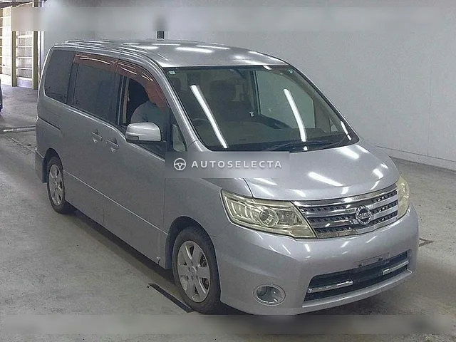 Nissan Serena 2009, auction grade 3