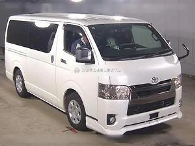 Toyota Hiace Van 2021, auction grade 3.5