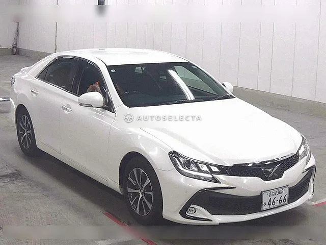 Toyota Mark X 2017, auction grade 3.5