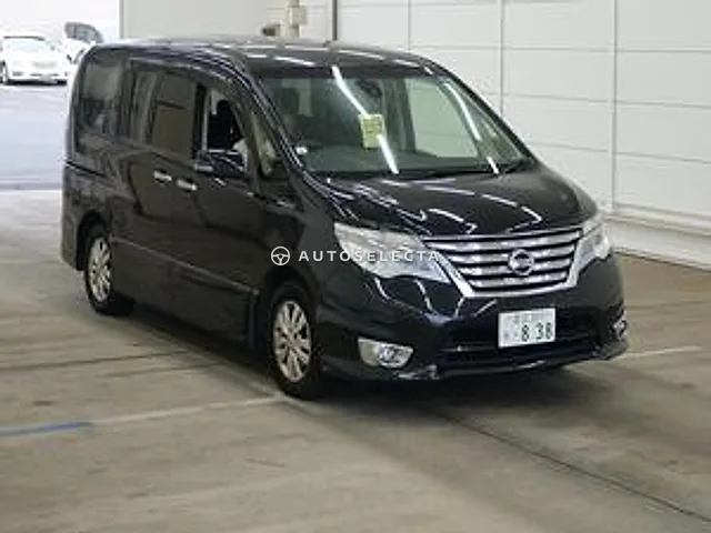 Nissan Serena 2016, auction grade 3.5