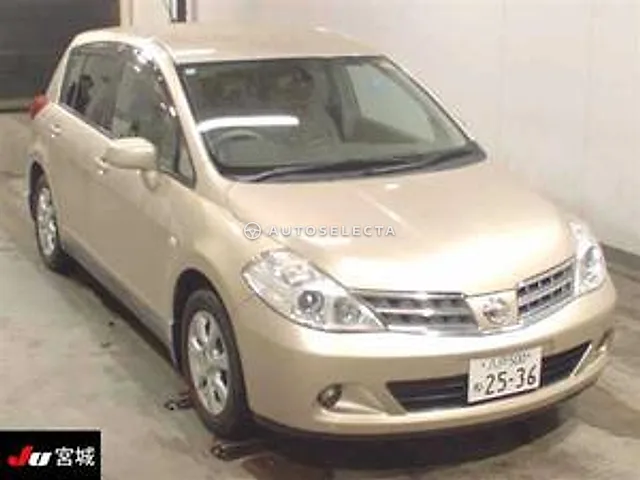 Nissan Tiida 2008, auction grade 3.5