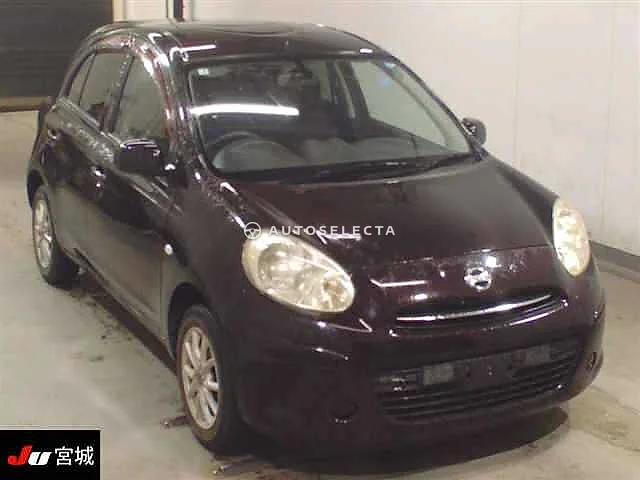Nissan March 2013, auction grade 3.5