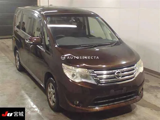 Nissan Serena 2016, auction grade 3.5