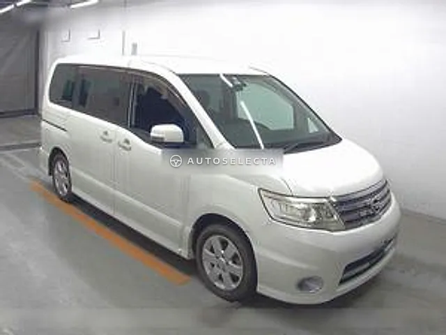 Nissan Serena 2010, auction grade 3.5