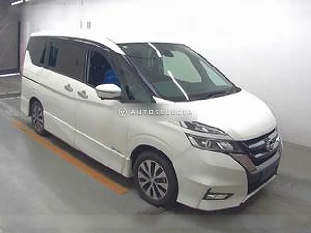 Nissan Serena 2016, auction grade 3.5