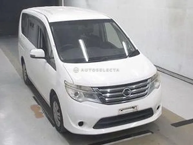 Nissan Serena 2014, auction grade 3