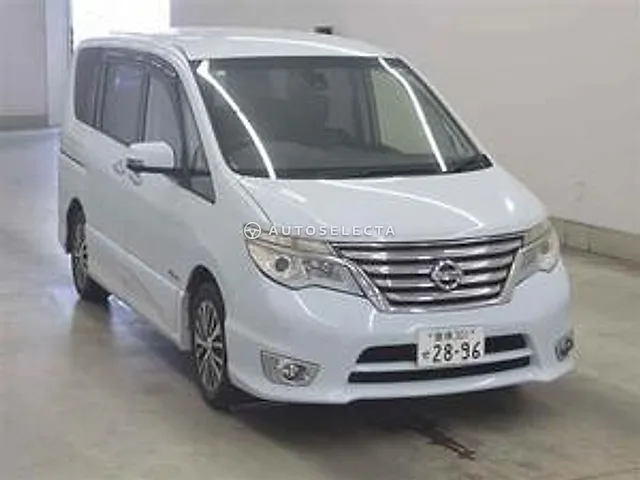 Nissan Serena 2014, auction grade 3