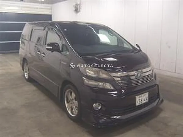 Toyota Vellfire 2011, auction grade 3.5
