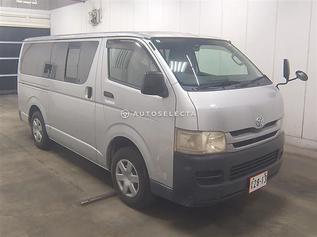 Toyota Hiace Van 2008, auction grade R