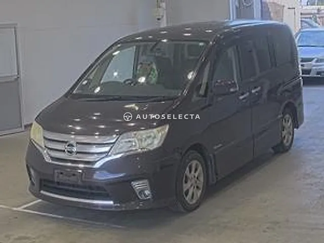 Nissan Serena 2013, auction grade RA