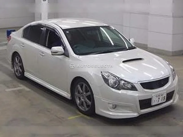 Subaru Legacy B4 2010, auction grade 3