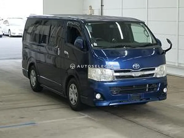 Toyota Hiace 2013, auction grade RA
