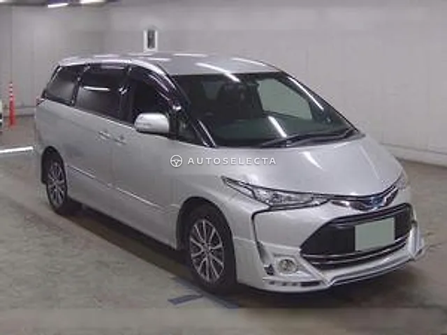Toyota Estima Hybrid 2018, auction grade 4