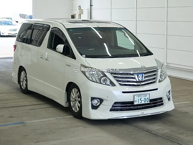 Toyota Alphard Hybrid 2012, auction grade 3.5