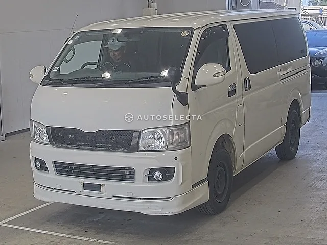 Toyota Hiace 2008, auction grade 3