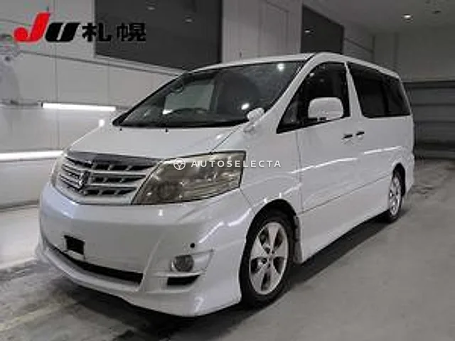 Toyota Alphard 2007, auction grade 3.5