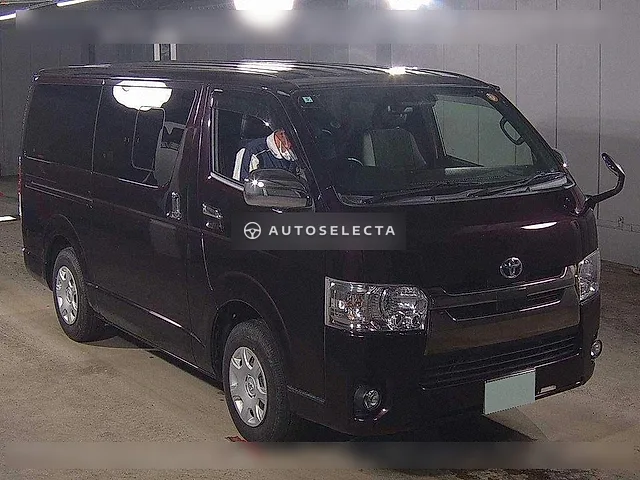Toyota Hiace Van 2019, auction grade 3