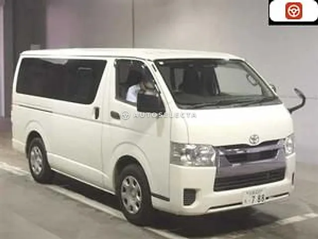 Toyota Hiace Van 2021, auction grade 3.5
