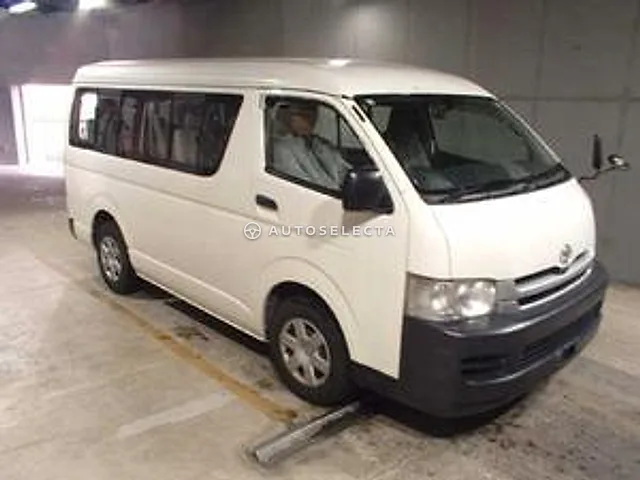 Toyota Hiace 2009, auction grade 3.5