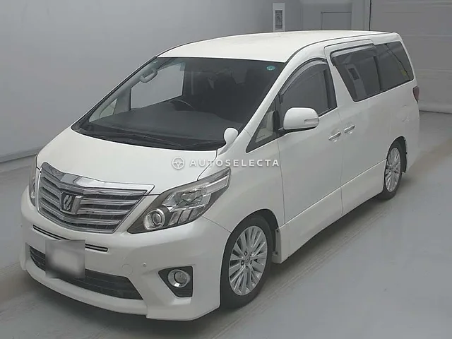 Toyota Alphard 2014, auction grade 3.5